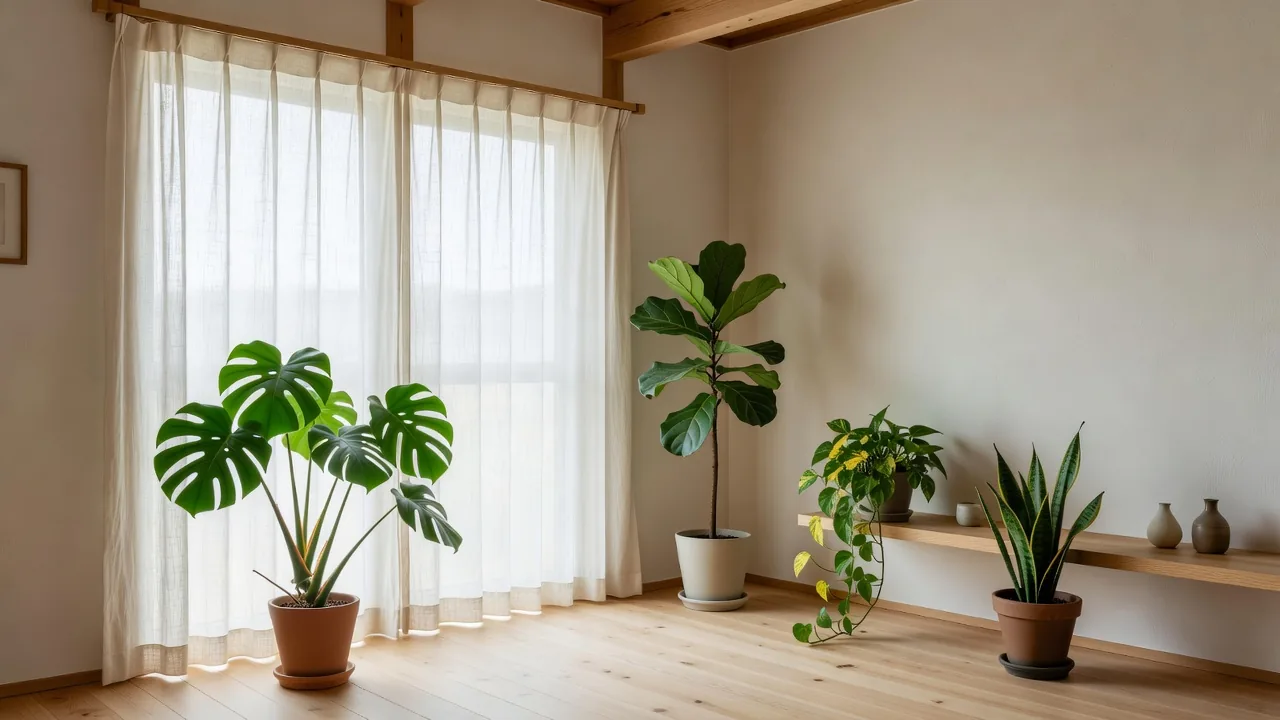 植物の照明セットアップ